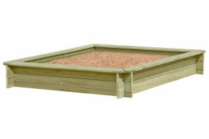 METTE Sandkasten, grün, 150x150x25cm, VE: 10, Art.-Nr.: 67040 (Ab Lager Lübbecke / Shop nur auf Anfrage / LZ ca. 3 - 4 Wochen)