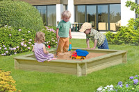 METTE Sandkasten, grün, 150x150x25cm, VE: 10, Art.-Nr.: 67040