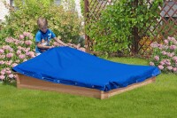 LOTTA Sandkasten, Lärche, 150x150x25cm, VE: 10, Art.-Nr.: 67062