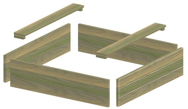 Multi-Play Sandkasten Turm, , VE: 1, Art.-Nr.: 67514