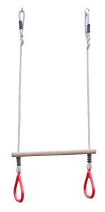 Multi-Play Holztrapez mit Kunststoffringen, rot, , VE: 1, Art.-Nr.: 69213