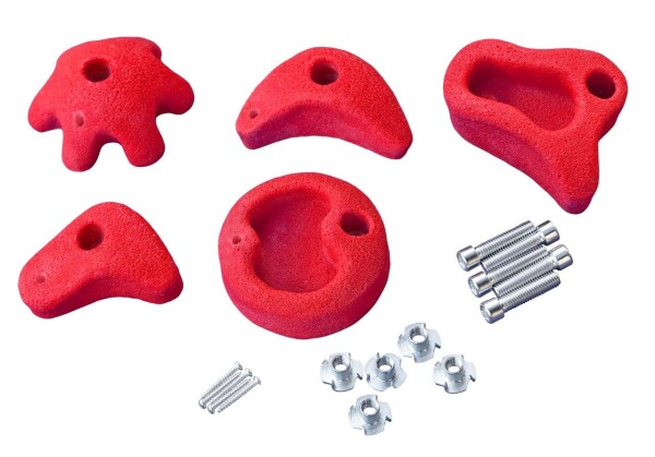 Multi-Play Klettersteine, rot (5er-Set), , VE: 1, Art.-Nr.: 69216