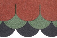 Multi-Play Bitumenschindeln, rot, 3m², VE: 1, Art.-Nr.: 69001