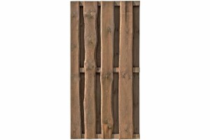 NATURA Bohlen-Zaun, braun, Art.-Nr.: 51185 (Verfügbarkeit / Fracht auf Anfrage / Siehe Beschreibung)