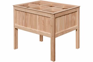 REMO 2x3 Hochbeet, Lärche, 100x69x80cm, VE: 6, Art.-Nr.: 61062