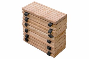 Rollweg, Lärche, 25x250cm, VE: 16, Art.-Nr.: 62020