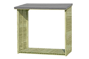 Kaminholzregal BASIC, 188x69x183cm, VE: 7, Art.-Nr.: 66000