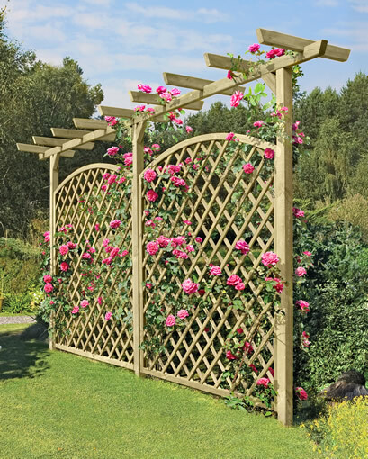Pergola, 7x7x450cm, VE: 5, Art.-Nr.: 66046