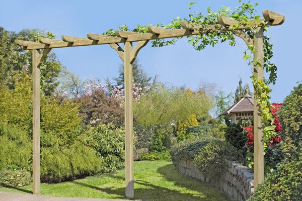 Pergola, 9x9x450cm, VE: 6, Art.-Nr.: 66047