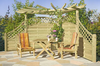 Eckpergola, 240x240x220cm, VE: 3, Art.-Nr.: 66051