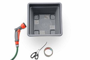 Pflanzkasteneinsatz anthrazit, 32x32x26cm, VE: 18, Art.-Nr.: 61056