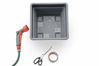 Pflanzkasteneinsatz anthrazit, 32x32x26cm, VE: 18, Art.-Nr.: 61056