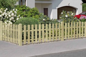 SYLT Vorgartenzaun, grün, 180x70cm, VE: 30, Art.-Nr.: 50266