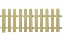 SYLT Vorgartenzaun, grün, 180x70cm, VE: 30, Art.-Nr.: 50266