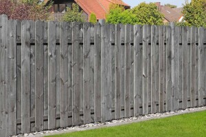 BOLEO Bohlen-Zaun gerade, grau, 180x180cm, VE: 19, Art.-Nr.: 51192