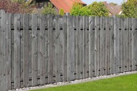 BOLEO Bohlen-Zaun gerade, grau, 180x180cm, VE: 19, Art.-Nr.: 51192 (Ab Lager Lübbecke / Shop nur auf Anfrage / LZ ca. 3 - 4 Wochen)