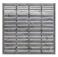SINA Sichtschutzzaun, grau, 180x180cm, VE: 14, Art.-Nr.: 51203