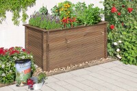 TERRA Hochbeet, braun, 150x75x75cm, VE: 6, Art.-Nr.: 61071
