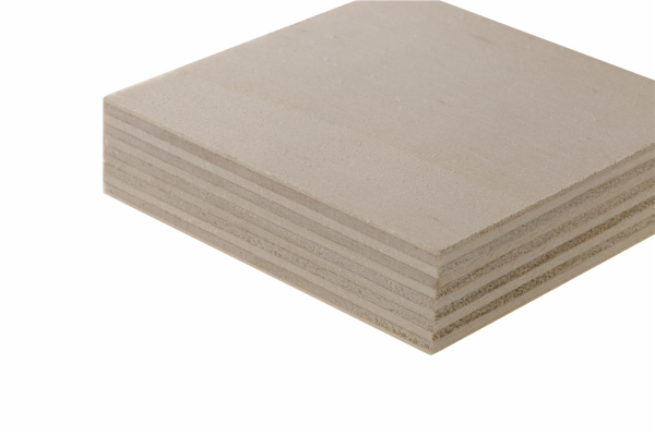 10 mm x 252 x 172 cm Furniersperrholz Pappel AB/BB IF20 schälfurniert, gebleicht (29,6072 €/qm)