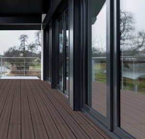 20 x 140 x 2200 mm aMbooo Terrassendiele Bambus VINTAGE, Farbe: White Oak-vorgeölt, Profil: glatt und französisch, mit längsseitiger Kopfspundung (Abr. nach Lfm.)