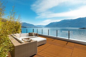 30 x 300 x 950 mm aMbooo Terrassendiele Bambus MEGA DECK,...