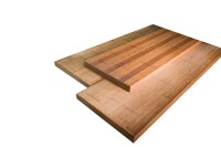 30 x 300 x 950 mm aMbooo Terrassendiele Bambus MEGA DECK, Farbe: Coffee-vorgeölt, Profil: glatt und französisch, stumpf (Abr. nach Lfm.)