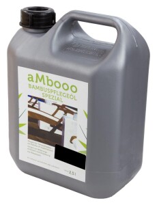 Bambus Pflege&ouml;l Midnight Black 2,5 ltr....