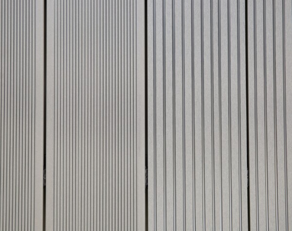 24 x 203 x 3950 mm VIVADECK® Terrassendielen WPC Magnum, Ovalhohlkammer-Profil, Kombiprofil mit seitlicher Clip-Nut für VD012 & T3601, Granit (Abrechnung nach Lfm.)