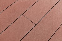 20 x 84,5 x 3150 mm Cedral Terrassendielen aus Faserzement Farbe: Warmes Rot mit Clip-Nut, Brandklasse A2 (Abrechnung nach Lfm.)