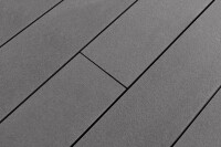 20 x 84,5 x 3150 mm Cedral Terrassendielen aus Faserzement Farbe: Tiefes Grau mit Clip-Nut, Brandklasse A2 (Abrechnung nach Lfm.)
