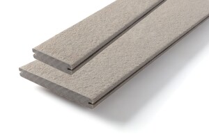 20 x 84,5 x 3150 mm Cedral Terrassendielen aus Faserzement Farbe: Weicher Sand mit Clip-Nut, Brandklasse A2 (Abrechnung nach Lfm.)