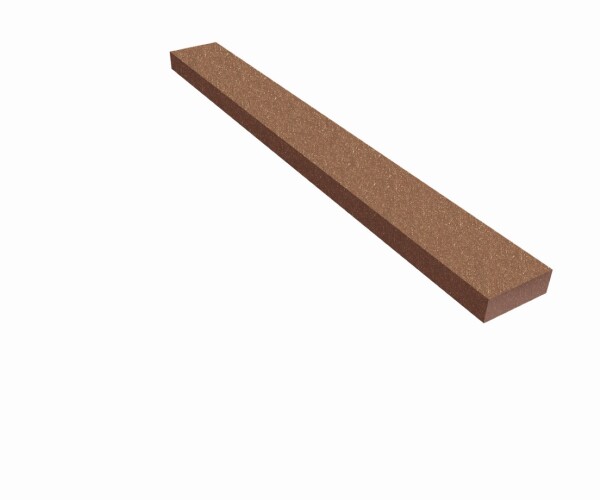 40 x 145 x 4200 mm Konstruktionsbohle, Farben: Naturbraun-Nussbraun-Basaltgrau