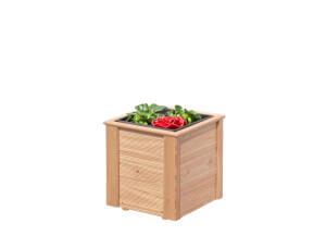 NARO 1er Pflanzkasten, Lärche, 38x38x39cm, VE: 9, Art.-Nr.: 60901