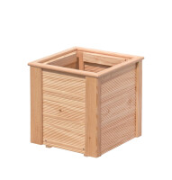 NARO 1er Pflanzkasten, Lärche, 38x38x39cm, VE: 9, Art.-Nr.: 60901