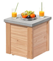 NARO 1er Pflanzkasten, Lärche, 38x38x39cm, VE: 9, Art.-Nr.: 60901