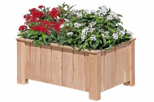 CLEO 2er Pflanzkasten, Lärche, 69x38x30cm, VE: 6, Art.-Nr.: 60922
