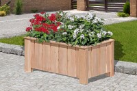 CLEO 2er Pflanzkasten, Lärche, 69x38x30cm, VE: 6, Art.-Nr.: 60922