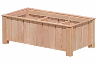 CLEO 3er Pflanzkasten, Lärche, 101x38x30cm, VE: 6, Art.-Nr.: 60923