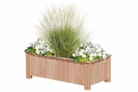 CLEO 3er Pflanzkasten, Lärche, 101x38x30cm, VE: 6, Art.-Nr.: 60923