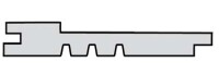 28 x 146 mm nord. Fichte Boden-Deckel-Profil (Combi-Fassadenprofil), u/s hobelfallend nachsortiert (Bund: 2 St. / Paket: 140 St.)