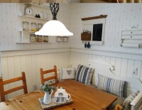 12,5 x 96 mm nord. Fichte Stabprofil / Sachsenprofil (z.B. Lambris / Lamperie), u/s hobelfallend nachsortiert, Deckbreite: 88 mm, Mögl. Längen: 300-330-360-390-420-450-480-510 & 540 cm (Abnahme volle Bunde: 10 St.)