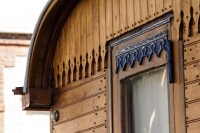 12,5 x 96 mm nord. Fichte Stabprofil / Sachsenprofil (z.B. Lambris / Lamperie), u/s hobelfallend nachsortiert, Deckbreite: 88 mm, Mögl. Längen: 300-330-360-390-420-450-480-510 & 540 cm (Abnahme volle Bunde: 10 St.)