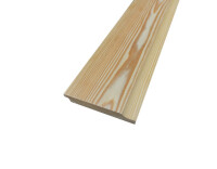 19 x 121 mm nord. Fichte Stülpschalung m. Wechselfalz, u/s hobelfallend  nachsortiert (VE Größe auf Anfrage.)