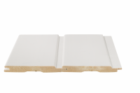 14 x 121 mm nord. Fi. Rundkanten Softline Profilbretter weiß decken, A-Sortierung, gehobelt (Klammer Top 4), Bund: 6 St., Länge: 420 / 450 / 480 / 510 cm