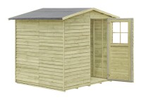 Gerätehaus Dortmund 2 (einflügelig), 180x180x210cm, VE: 1, Art.-Nr.: 63221