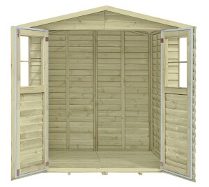 Gerätehaus Hamburg 1 (zweiflügelig), 180x145x210cm, VE: 1, Art.-Nr.: 63222