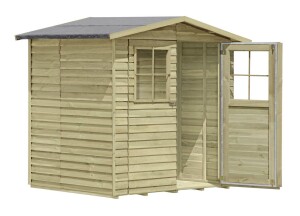 Gerätehaus Hamburg 1 (zweiflügelig), 180x145x210cm, VE: 1, Art.-Nr.: 63222