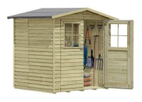 Gerätehaus Hamburg 1 (zweiflügelig), 180x145x210cm, VE: 1, Art.-Nr.: 63222