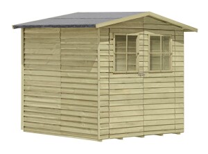 Gerätehaus Hamburg 2 (zweiflügelig), 180x180x210cm, VE: 1, Art.-Nr.: 63223