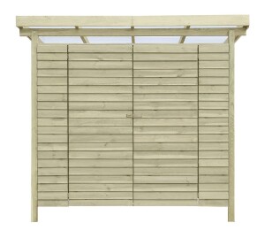 Gerätehaus Oslo, 244x206x225cm, VE: 1, Art.-Nr.: 65021